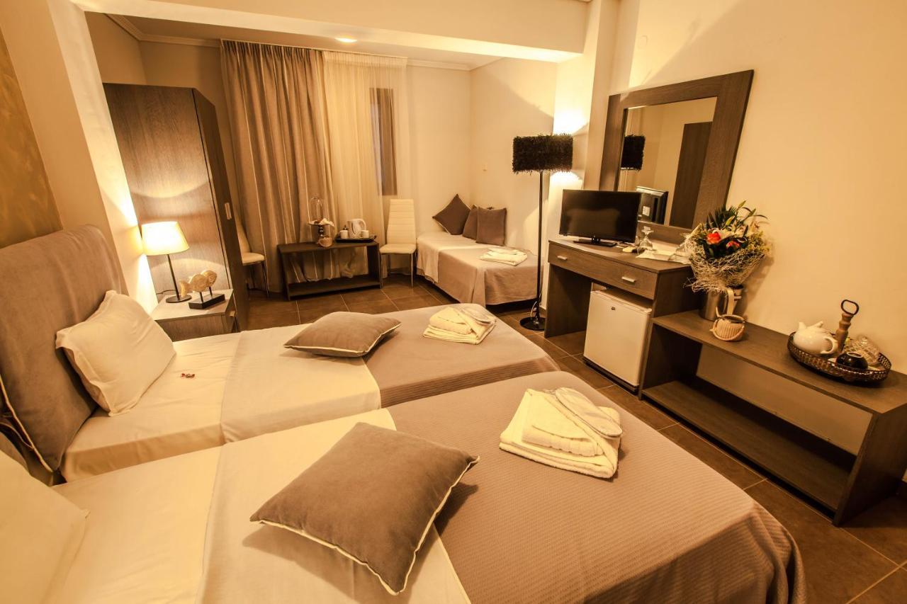 Aqua Mare Sea Side Rooms Nea Kallikrateia 외부 사진